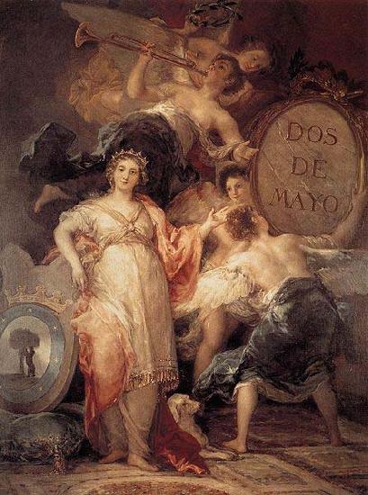 Francisco de Goya Allegory of the City of Madrid